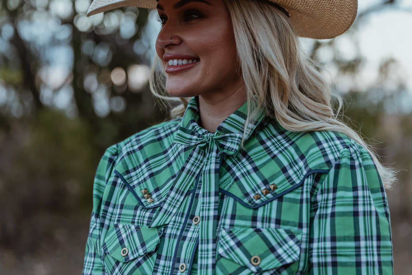 Cowgirl Necktie - Borderline